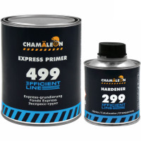 Грунт акриловый быстросохнущий Сhamaleon 499 Express Primer 4:1 HS, 1 л + 250 мл Комплект Серый