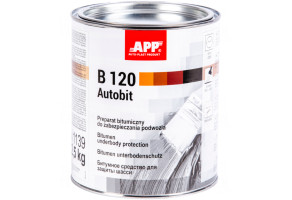 Бітумний засіб для захисту шасі APP B120 Autobit, 1,3 кг Чорний