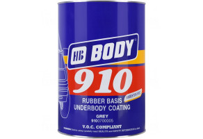 Мастика бітумна, що фарбується HB BODY 910, 1 кг Сірий