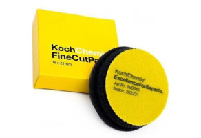 Полірувальний Круг жорстке Koch Chemie Fine Cut Pad, Ø76 мм x 23 мм Жовтий
