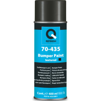 Фарба (емаль) структурна для пластику Q-Refinish 70-435, 400 мл Аерозоль Чорний