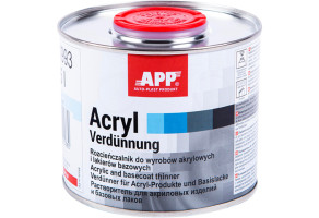 Розчинник до акрилових та базових продуктів стандартний AРР Acryl Verdunnung, 500 мл