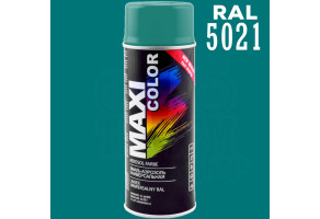 Фарба (емаль) універсальна Maxi Color, 400 мл Аерозоль Водна синь (RAL 5021)