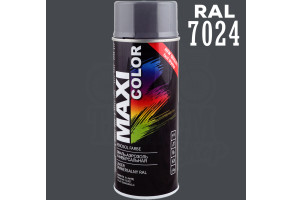 Фарба (емаль) універсальна Maxi Color, 400 мл Аерозоль Графітовий сірий (RAL 7024)