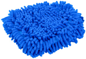 Рукавичка для мийки мікрофіброва CarDetailLab CDL Chenille Wash Mitt, Синя