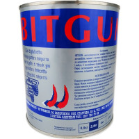Мастика бітумна антикорозійна Bitgum, 2,4 кг Чорний