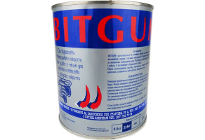 Мастика бітумна антикорозійна Bitgum, 2,4 кг Чорний