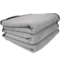 Мікрофібровий рушник Chemical Guys Ultra Plush Microfiber Detailing Towel, 40 x 40 см Сірий