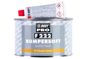 Шпаклівка по пластику HB BODY F222 Bumpersoft, 1 кг