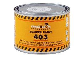 Фарба (емаль) структурна для пластику Сhamaleon 403 Bumper Paint, 500 мл Чорний