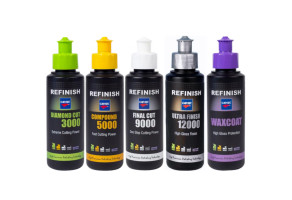 Набір для полірування Cartec Refinish Promo Pack, 5 шт x 150 мл