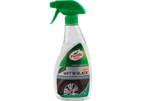 Засіб для шин та пластику "Чорний лоск" Turtle Wax Wet 'N' Black, 500 мл Спрей