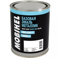 Автоемаль базова (металік) Mobihel Base Coat, 1 л Mercedes 189 Smaragdschwarz