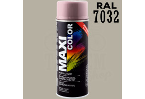 Фарба (емаль) універсальна Maxi Color, 400 мл Аерозоль Гальковий сірий (RAL 7032)