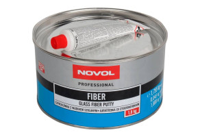 Шпаклівка зі скловолокном Novol Fiber, 1,8 кг