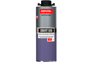 Засіб для захисту кузова та герметик Novol Gravit 650, 1 л Чорний