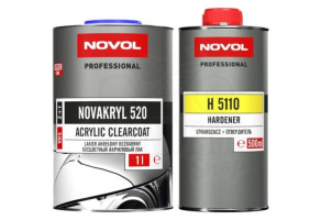 Лак акриловий NOVOL Novakryl 720 2:1 VHS, 1 л + 500 мл