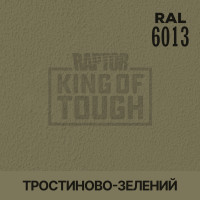 Пігмент для тонування покриття RAPTOR™ Тростинно-зелений (RAL 6013)