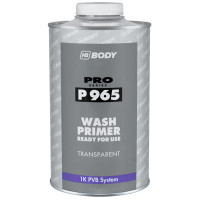 Грунт кислотний HB BODY P965 1К Wash Primer, 1 л Прозорий