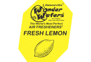 Ароматизатор в пластинці Wonder Wafers, 65 x 50 мм "Cвіжий лимон" (Fresh Lemon)