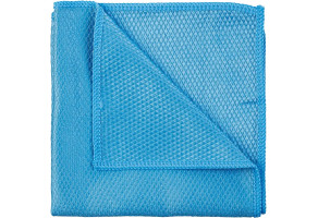 Мікрофібра для скла CarDetailLab CDL Micro Glass, 40 х 40 см Синій