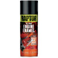 Покриття підвищеної міцності (фарба) для двигуна RAPTOR Engine Enamel, 363 мл Аерозоль Червоний