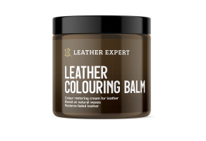 Бальзам для захисту та відновлення кольору шкіри автомобіля Leather Expert Leather Colouring Balm, 100 мл Чорний